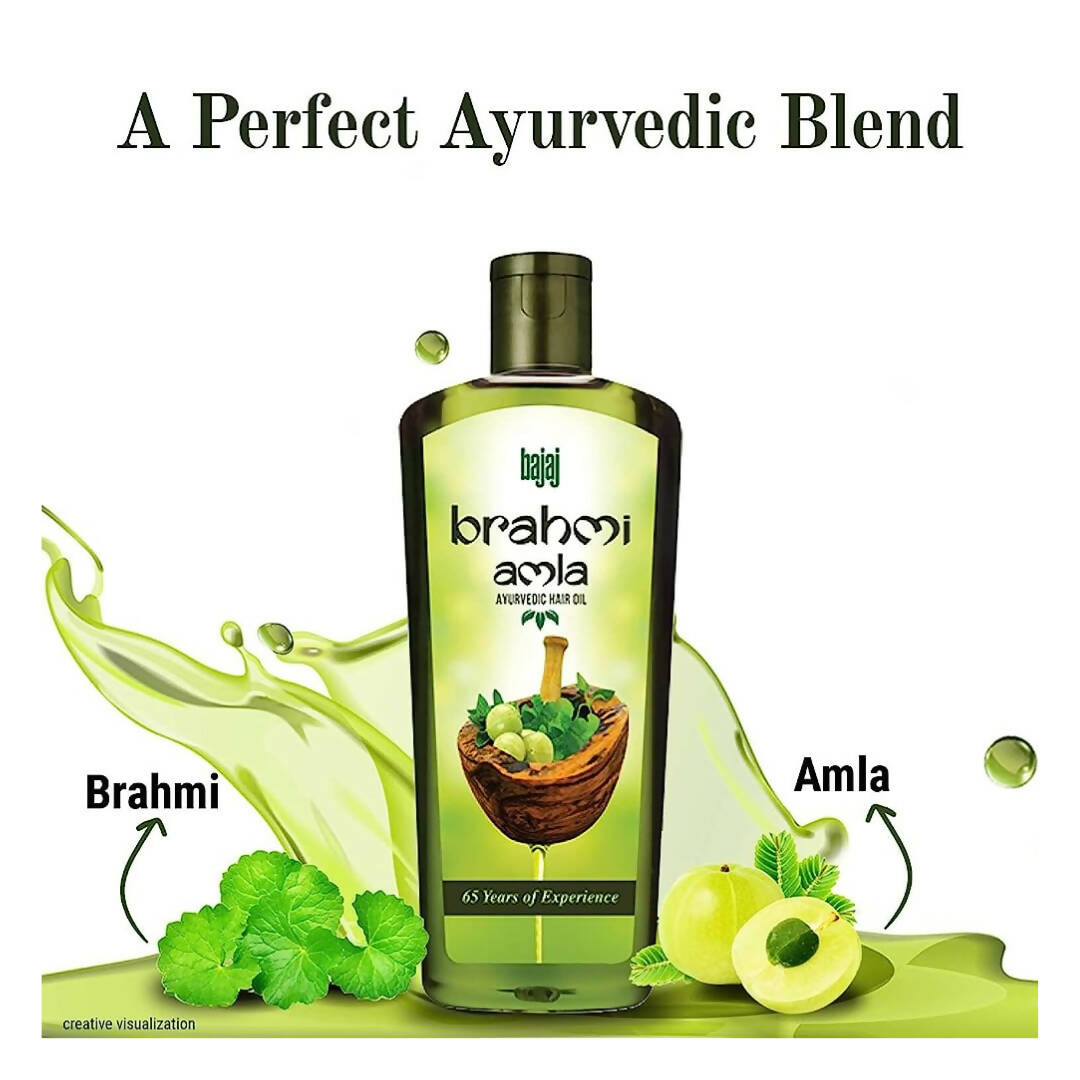 Bajaj Brahmi Amla Hair Oil - Indyancart