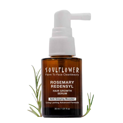 Soulflower Rosemary Redensyl Hair Growth Serum - Indyancart