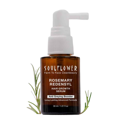Soulflower Rosemary Redensyl Hair Growth Serum - Indyancart