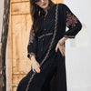 Dhiyona IE Women Ethnic Motifs Embroidered Kurta with Trousers