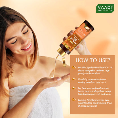 Vaadi Herbals Cold Pressed Morrocon Argan Oil