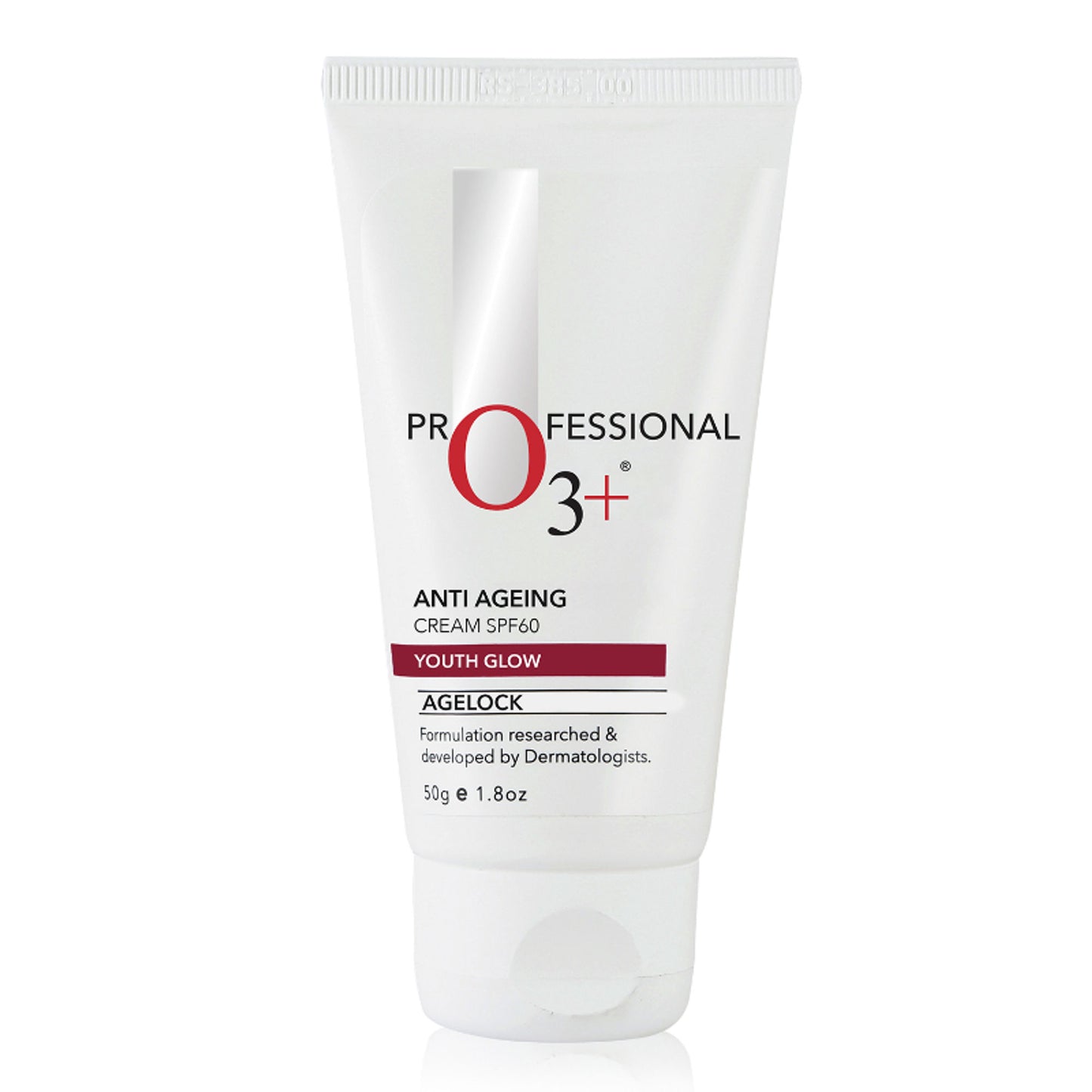 O3+ Agelock Anti Ageing Youth Glow Sunscreen Cream SPF 60