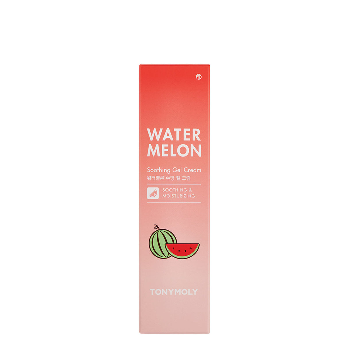 TONYMOLY Korean Watermelon Soothing Gel Cream to Hydrate & Repair Tired, Sun-Damaged Skin