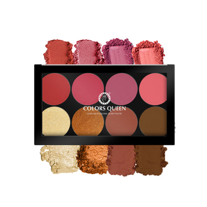 Colors Queen Ultra Professional Blush Palette - 01