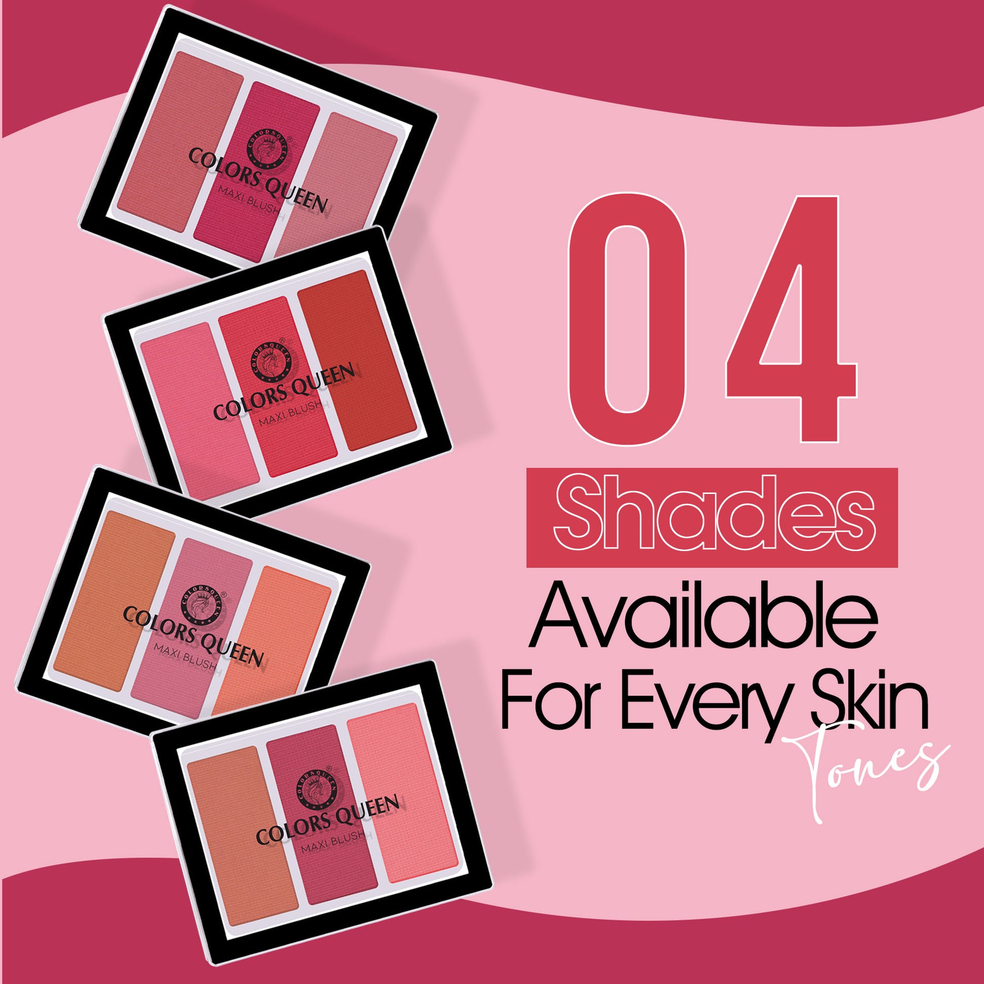 Colors Queen Maxi Blush Palette - 02