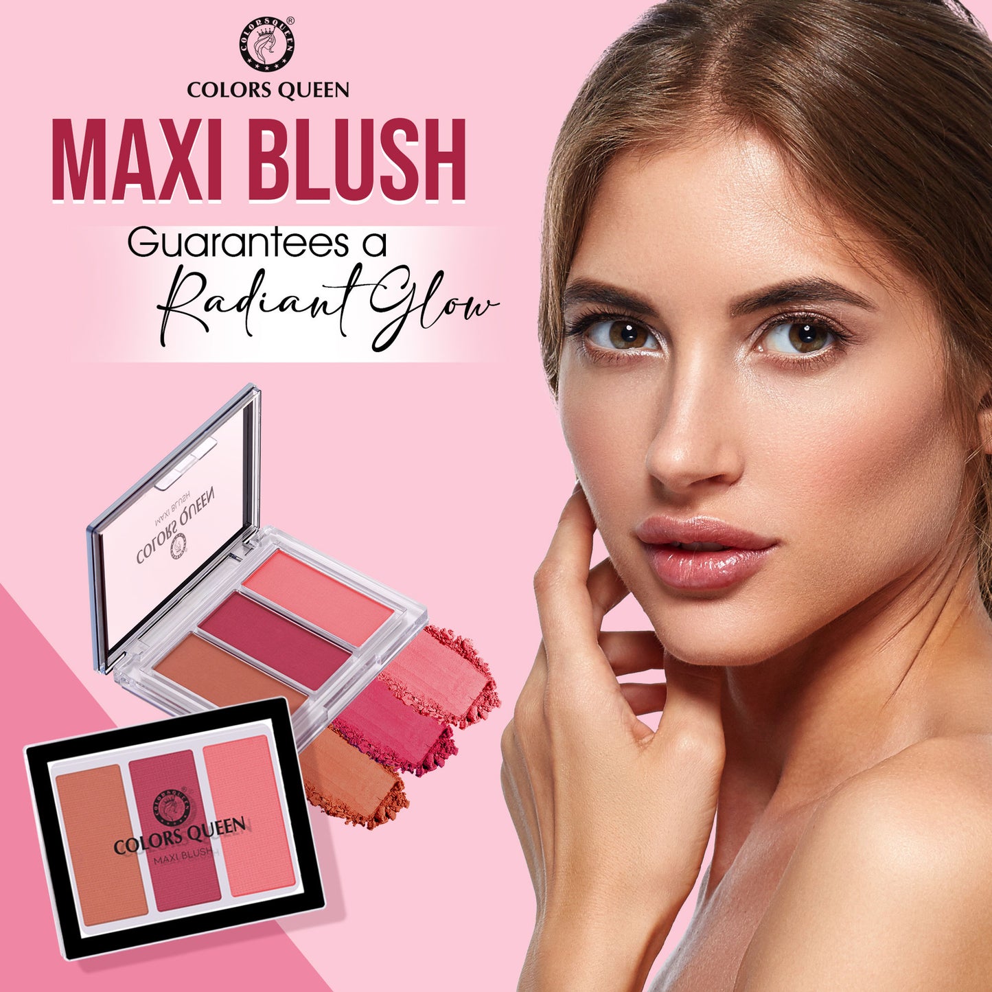 Colors Queen Maxi Blush Palette - 03