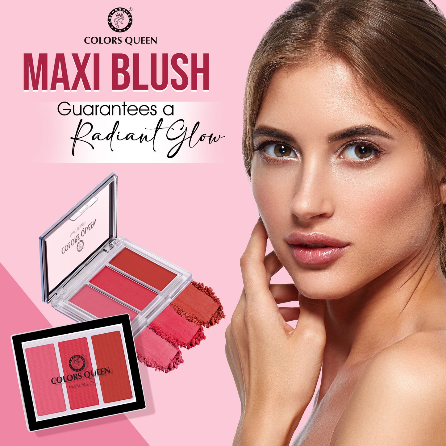Colors Queen Maxi Blush Palette - 04