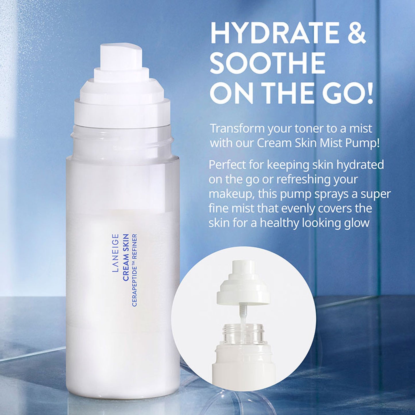 LANEIGE Cream Skin Cerapeptide Mist Pump Spray