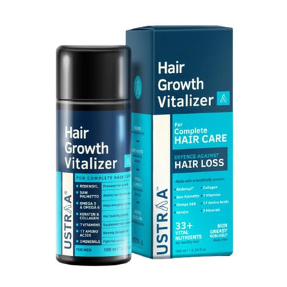 Ustraa Hair Growth Vitalizer - Boost Hair Growth, Prevents Hairfall With Redensyl & Jojoba