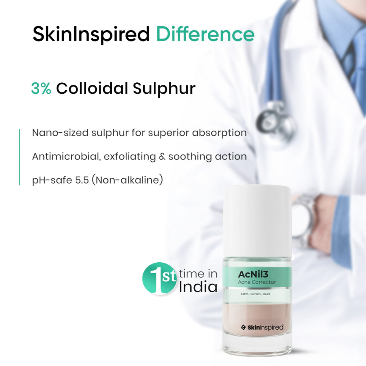 SkinInspired Acnil3 Rapid Spot Corrector