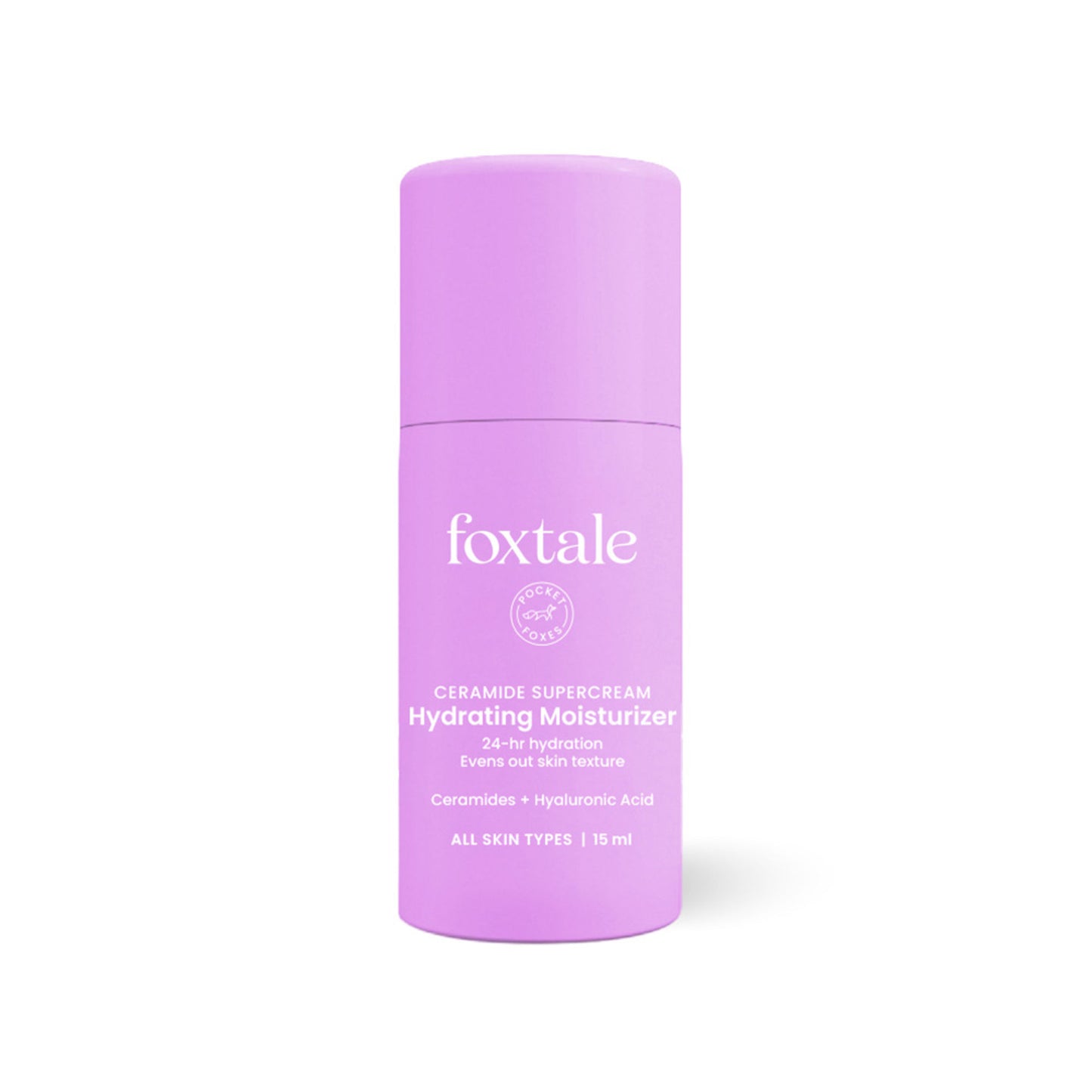 Foxtale Ceramide Supercream Hydrating Moisturizer for Skin Barrier Repair & Uneven Texture