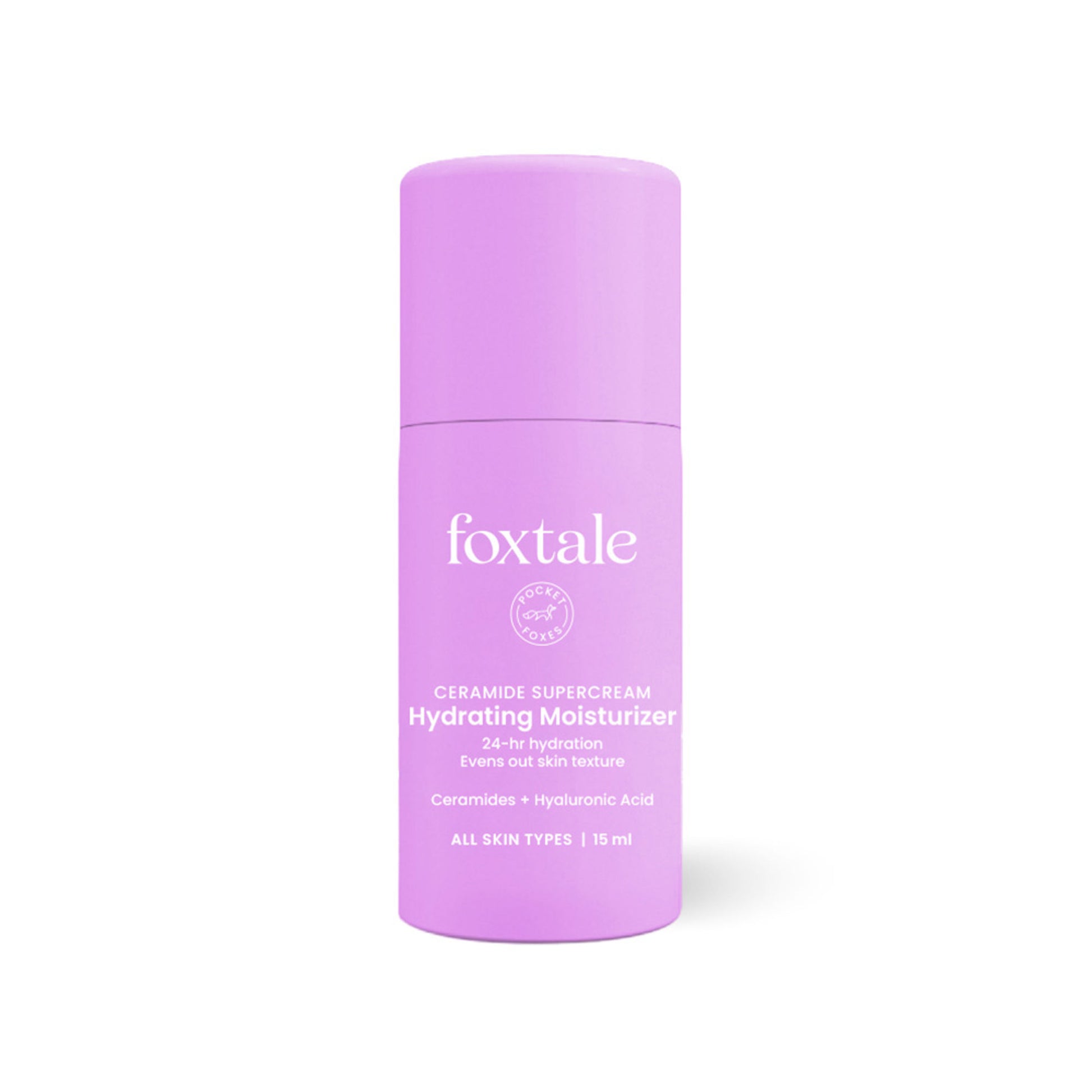 Foxtale Ceramide Supercream Hydrating Moisturizer for Skin Barrier Repair & Uneven Texture