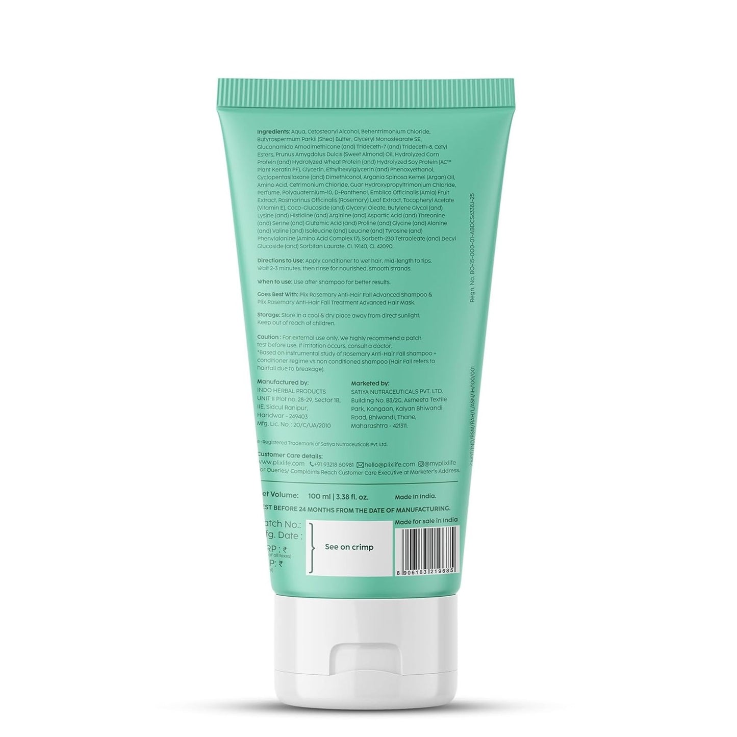 Plix Rosemary Advanced Anti Hair Fall Conditioner