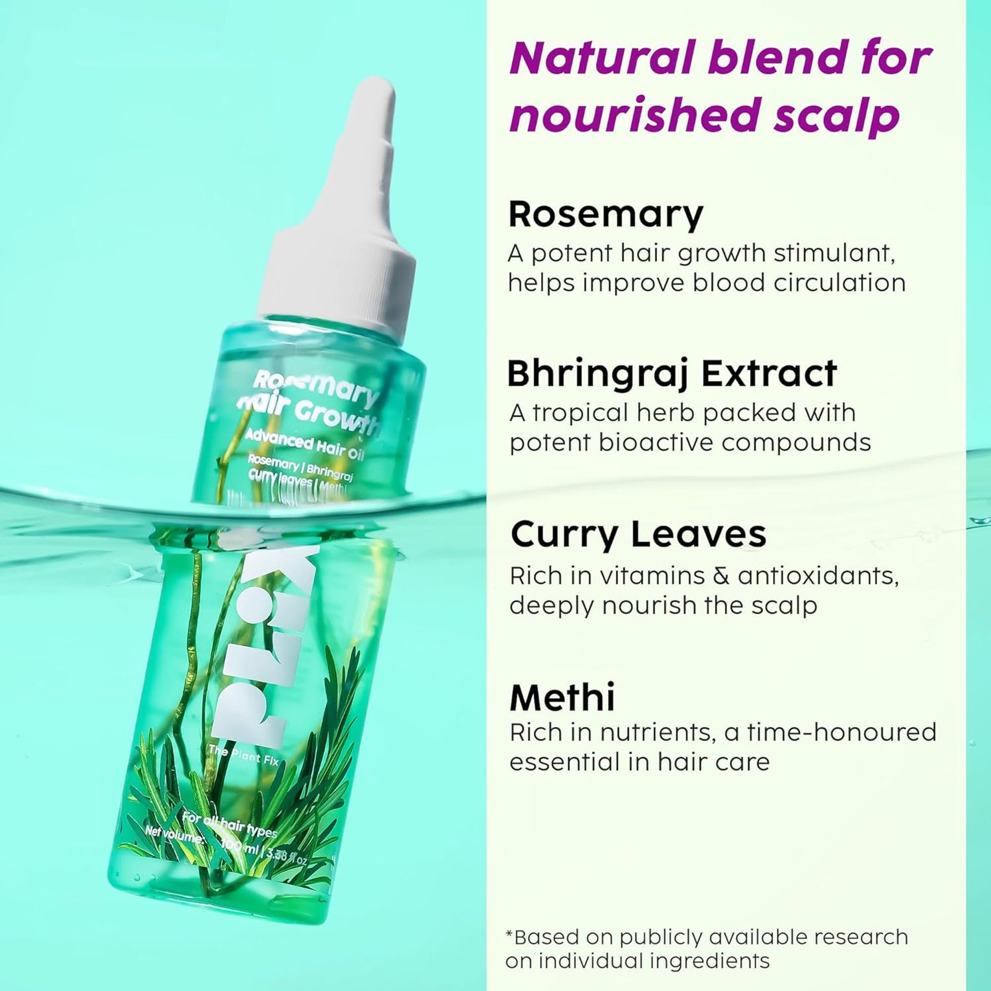 Plix Rosemary Hair Growth Advanced Hair Oil