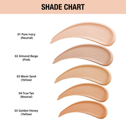 Nykaa Cosmetics Mini SKINgenius Sculpting & Hydrating Dewy Foundation - Pure Ivory 01