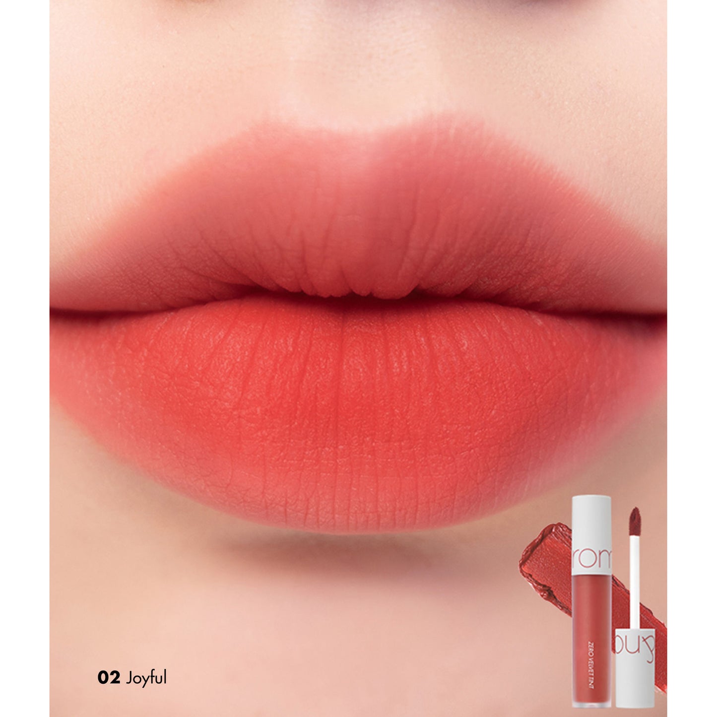 Rom&nd Zero Velvet Tint - 02 Joyful