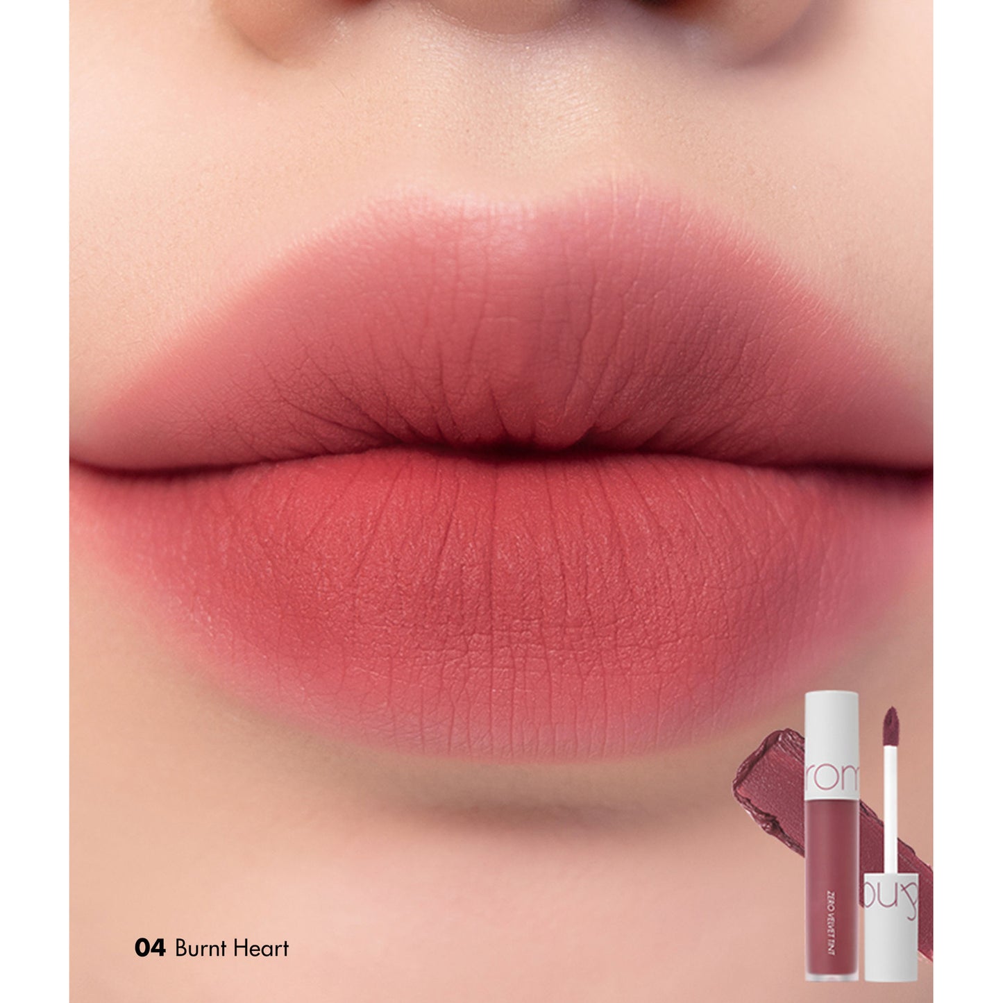 Rom&nd Zero Velvet Tint - 04 Burnt Heart