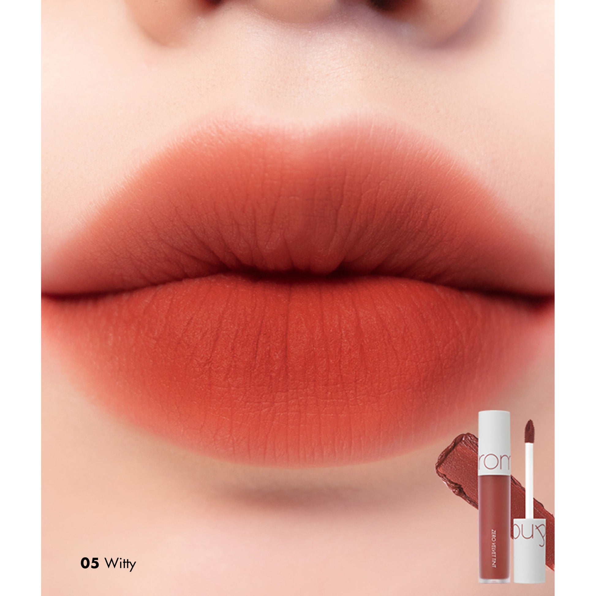Rom&nd Zero Velvet Tint - 05 Witty