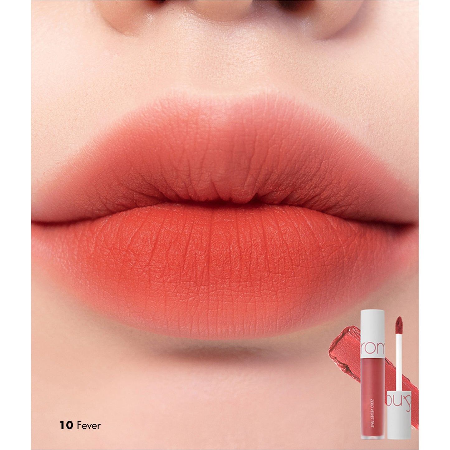 Rom&nd Zero Velvet Tint - 10 Fever