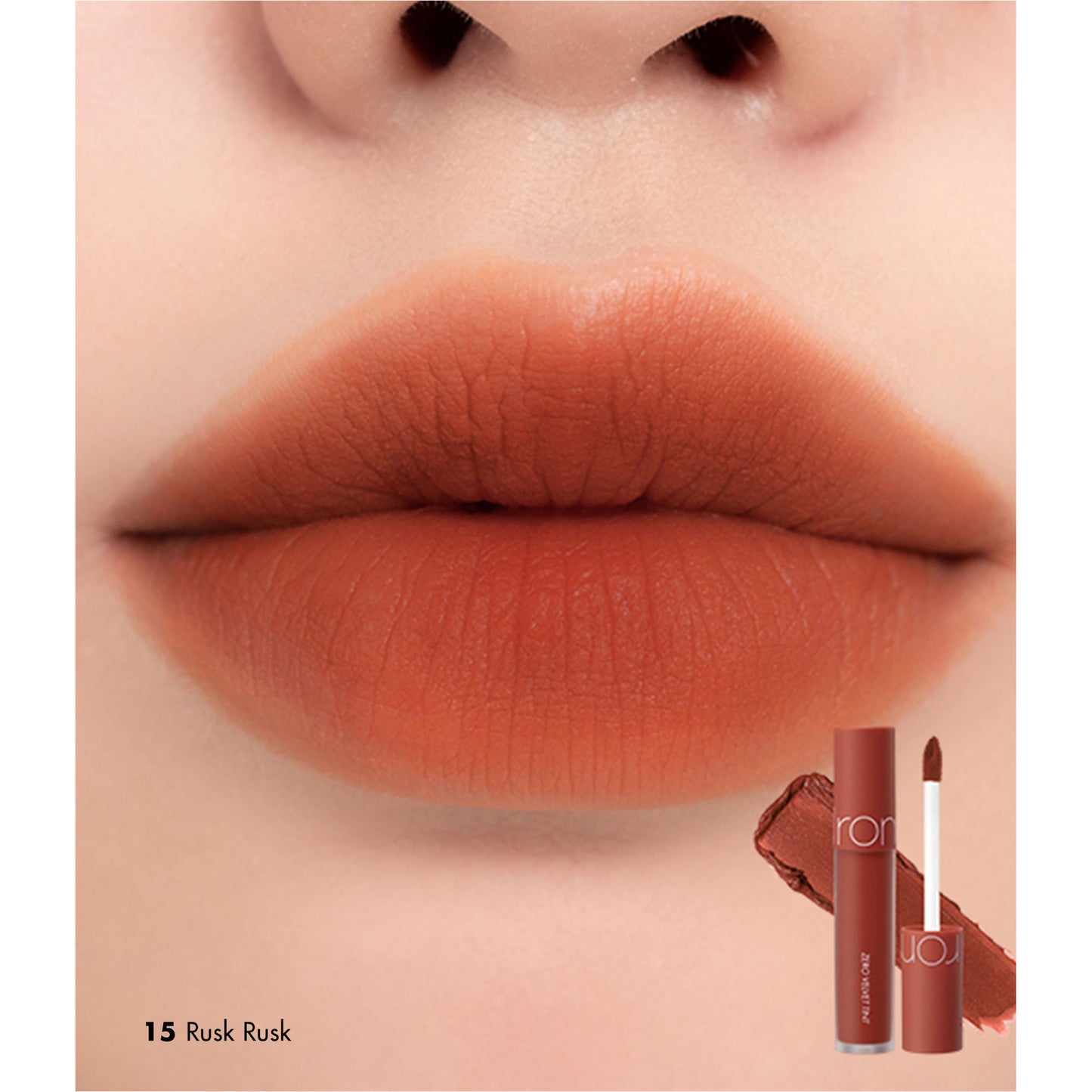 Rom&nd Zero Velvet Tint - 15 Rusk Rusk