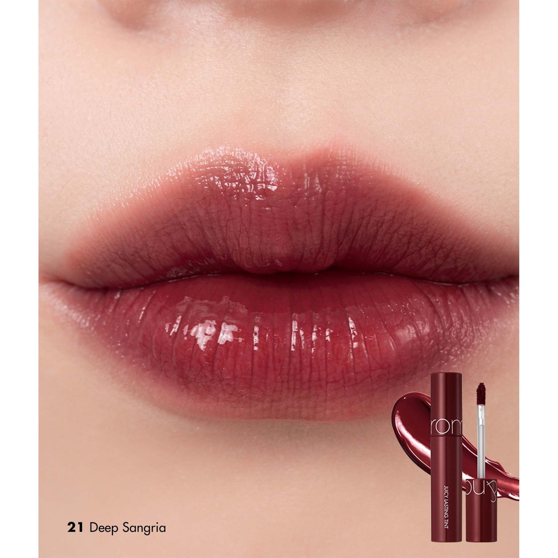 Rom&nd The Juicy Lasting Tint - 21 Deep Sangria