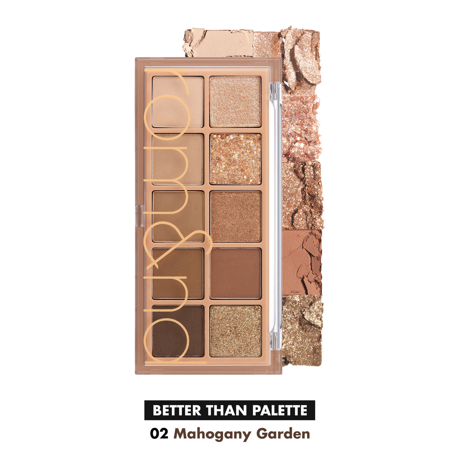 Rom&nd Better Than Palette - 02 Mahogany Garden