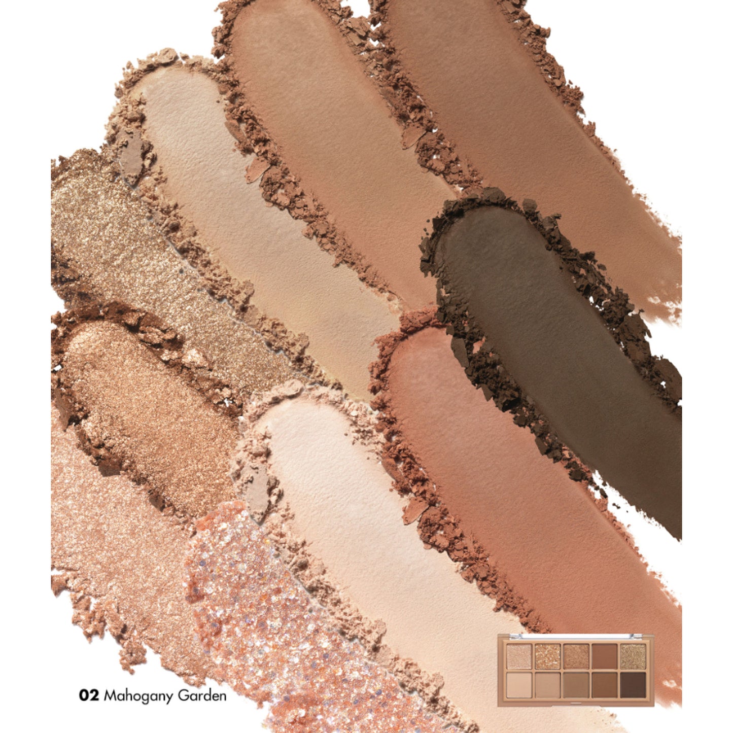 Rom&nd Better Than Palette - 02 Mahogany Garden