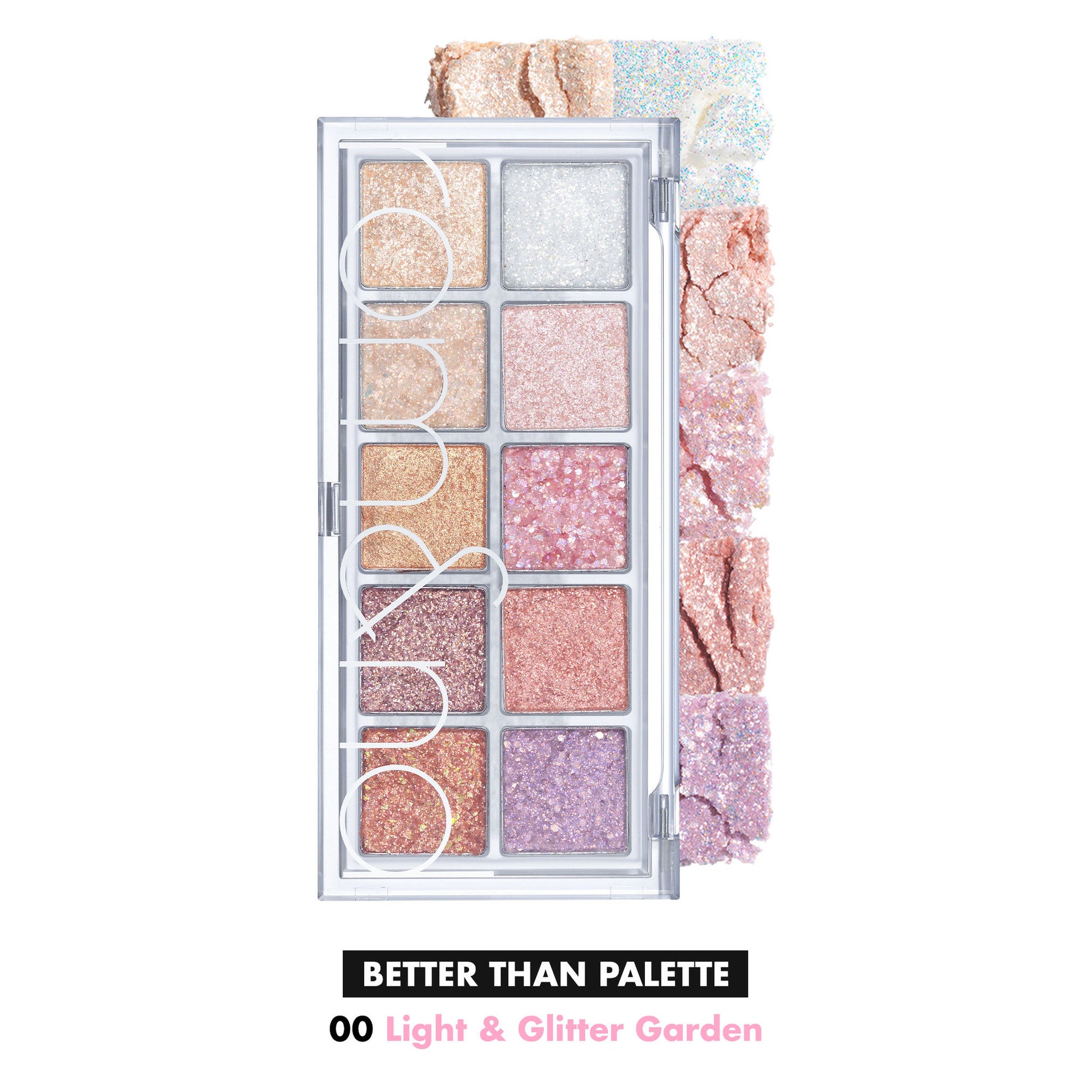 Rom&nd Better Than Palette - 00 Light And Glitter Garden