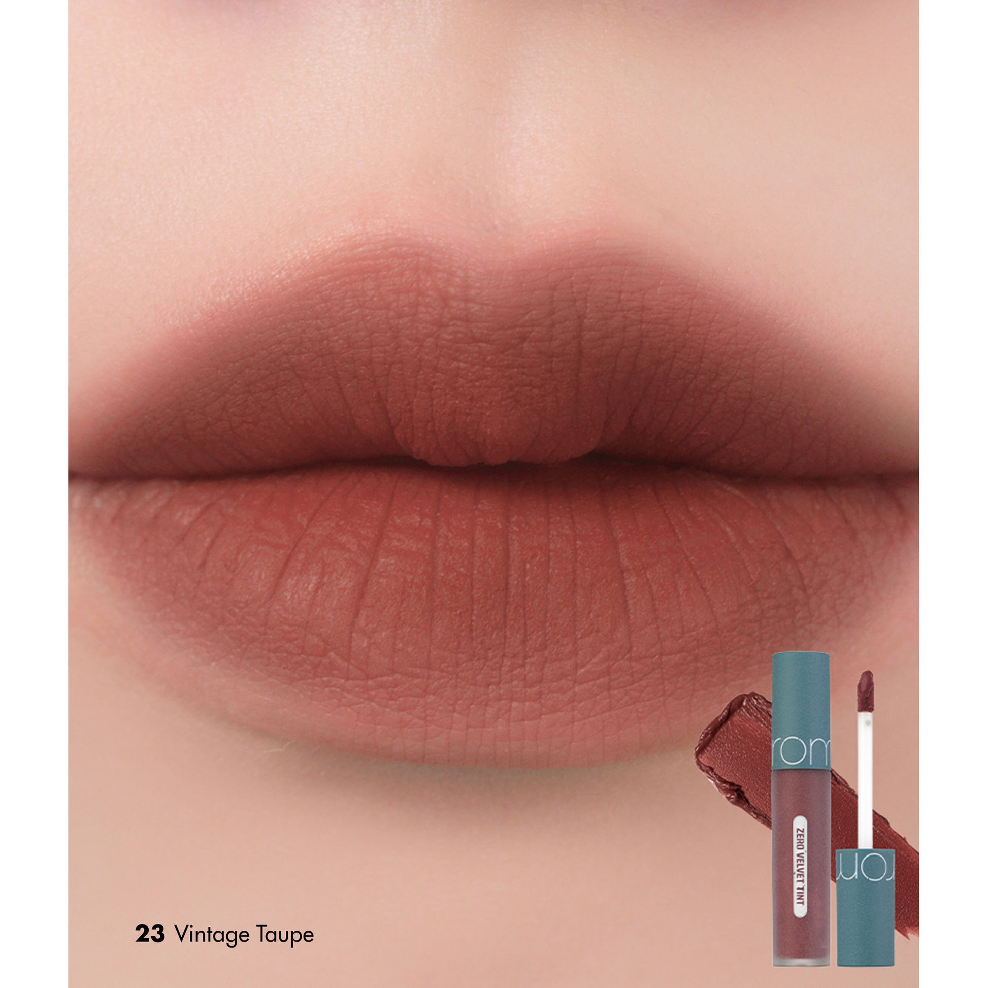 Rom&nd Zero Velvet Tint - 23 Vintage Taupe