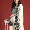 Dhiyona IE Ethnic Motifs Embroidered Thread Work Pure Cotton Kurta Set
