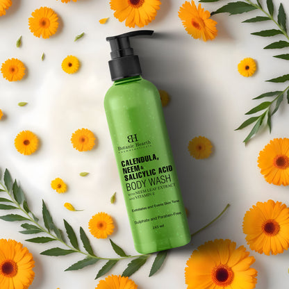 Botanic Hearth Calendula, Neem and Salicylic Acid Body Wash