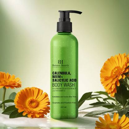 Botanic Hearth Calendula, Neem and Salicylic Acid Body Wash