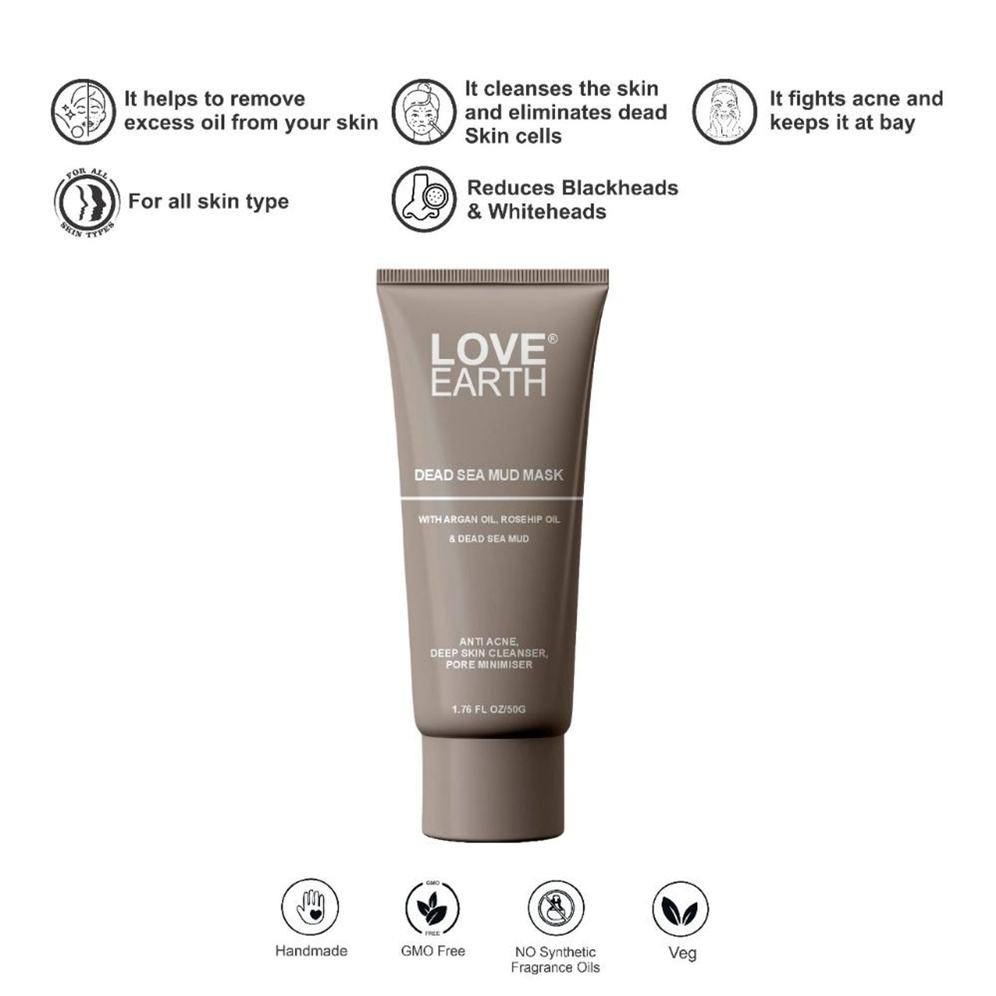 Love Earth Dead Sea Mud Mask