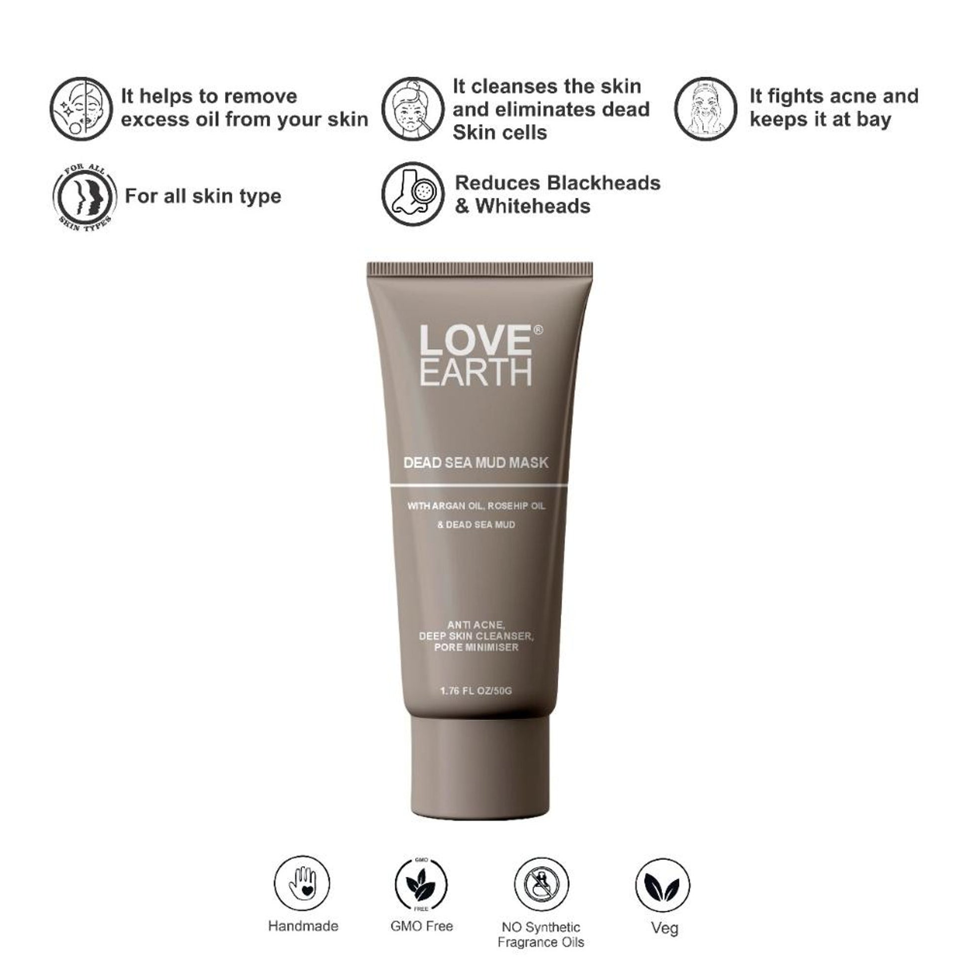 Love Earth Dead Sea Mud Mask