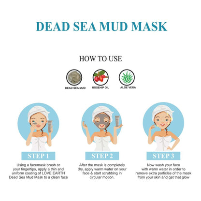 Love Earth Dead Sea Mud Mask