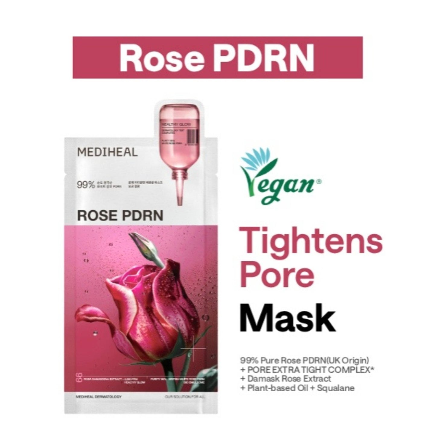 Mediheal Rose PDRN Essential Mask
