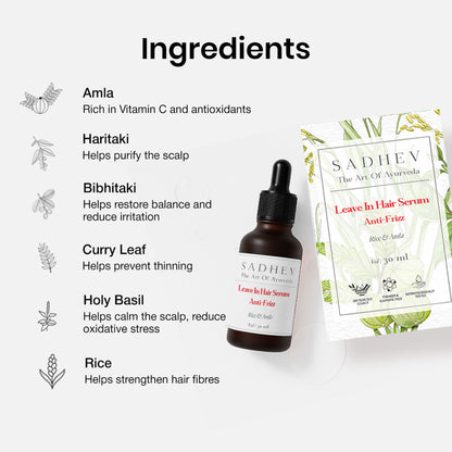SADHEV Leave In Hair Serum