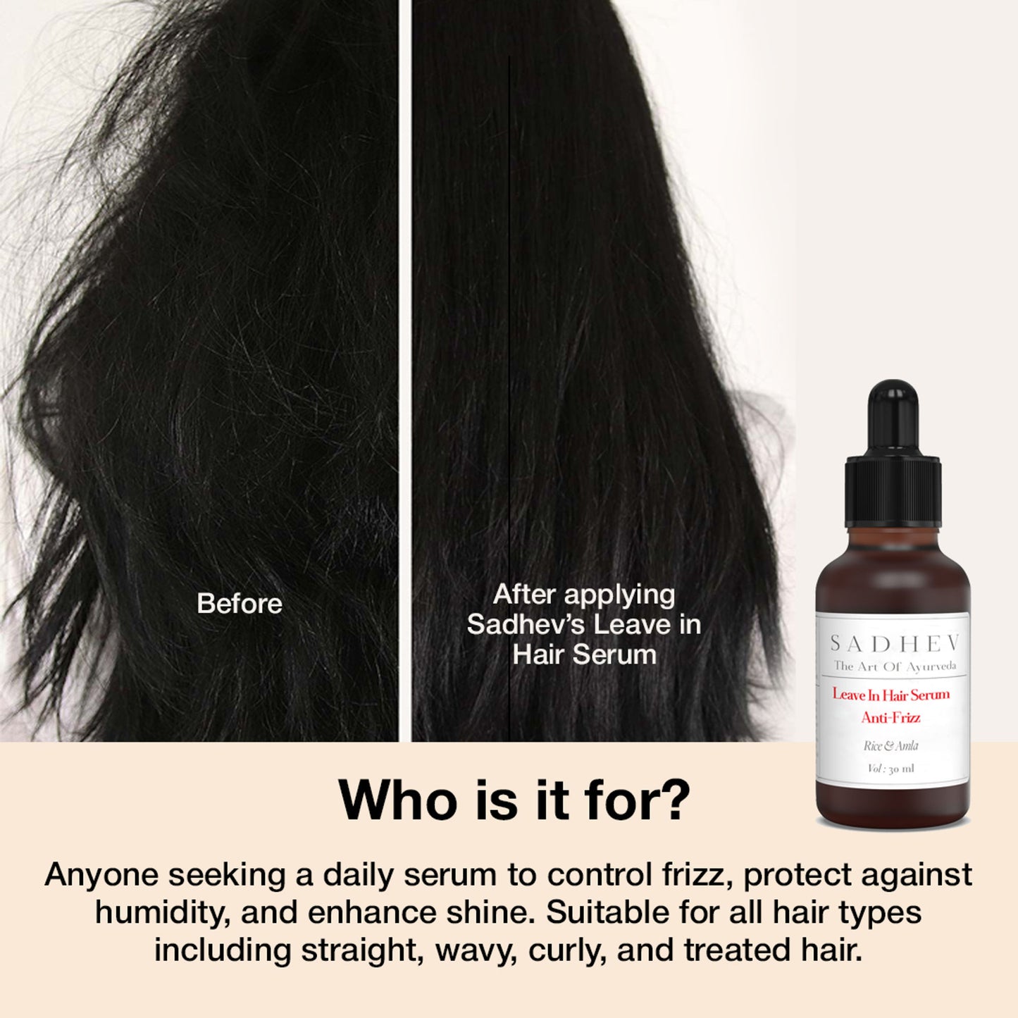 SADHEV Leave In Hair Serum