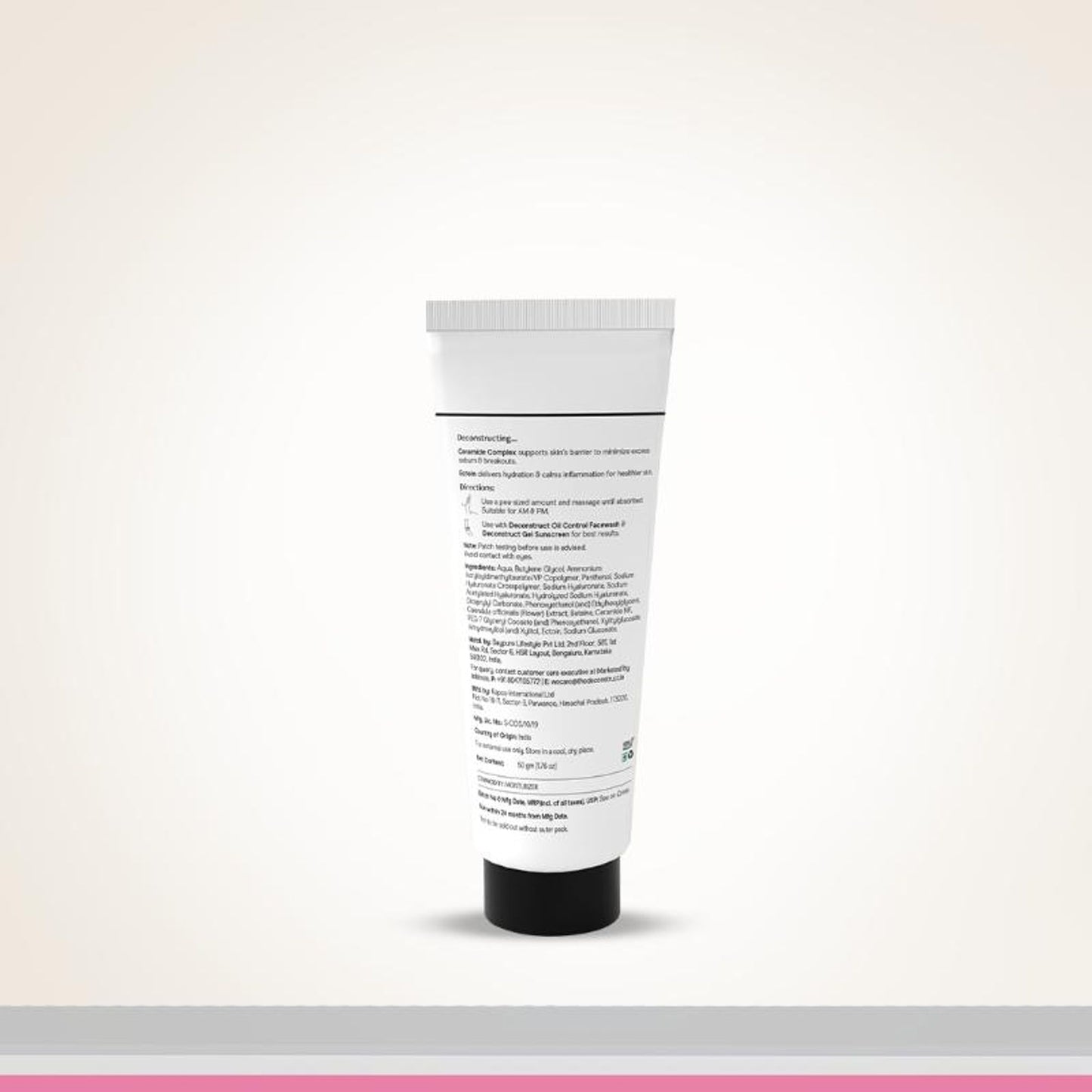 Deconstruct Acne Control Moisturiser, Lightweight & Non-Sticky, Ectoin & Ceramides