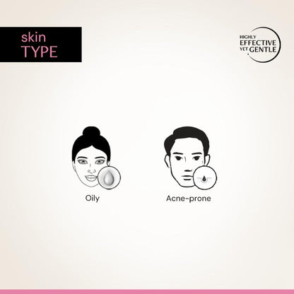Deconstruct Acne Control Moisturiser, Lightweight & Non-Sticky, Ectoin & Ceramides