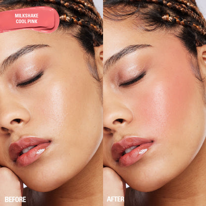 Makeup Revolution Superdewy Liquid Blush Burst - Strawberry Milkshake Cool Pink