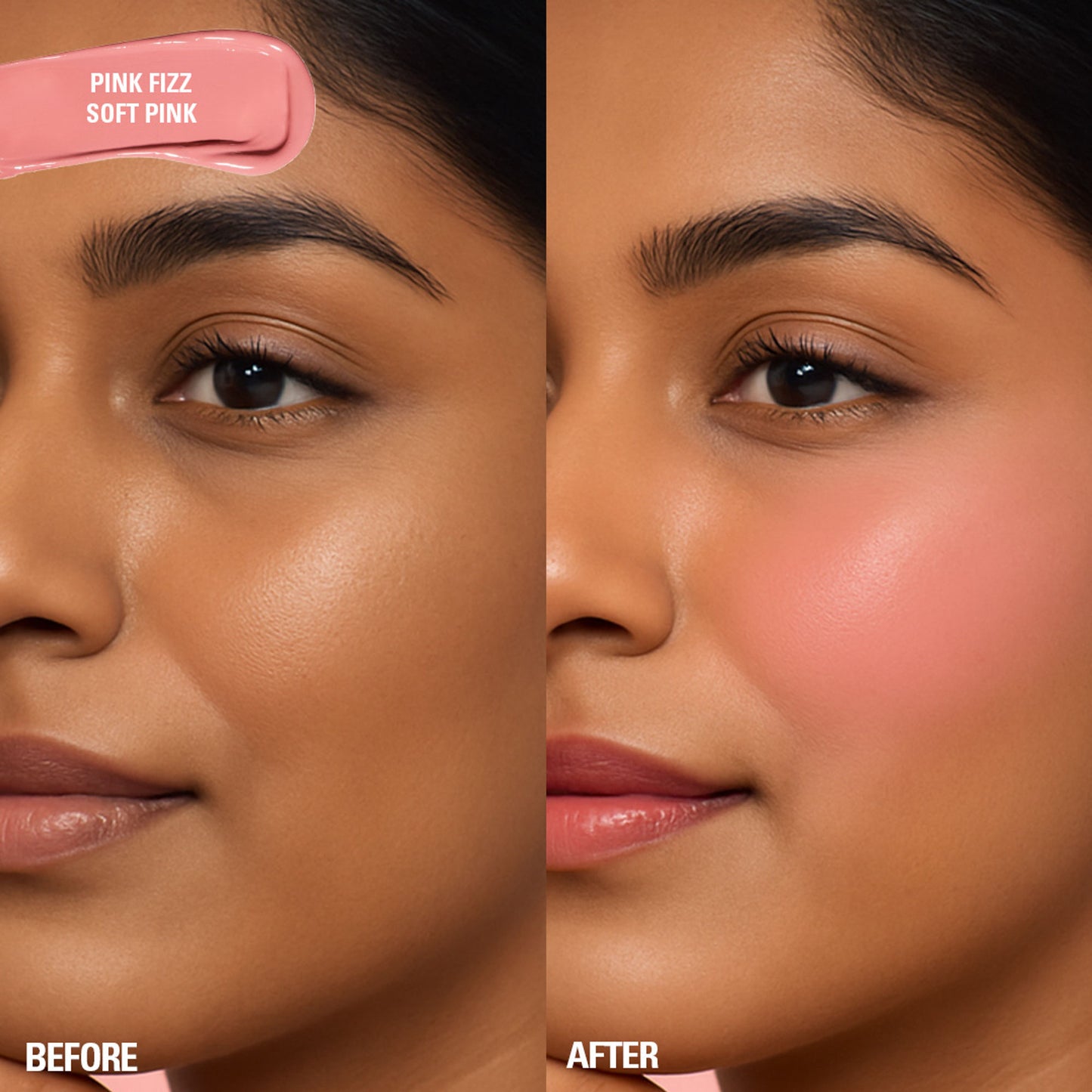 Makeup Revolution Superdewy Liquid Blush Burst - Pink Fizz Soft Pink