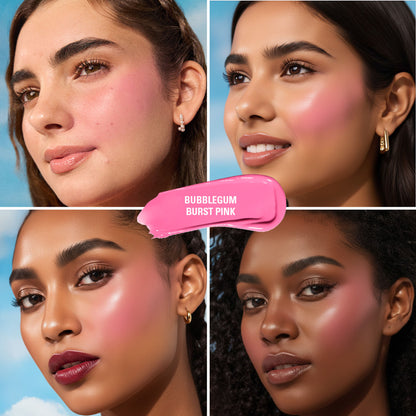 Makeup Revolution Superdewy Liquid Blush Burst - Bubblegum Burst Pink