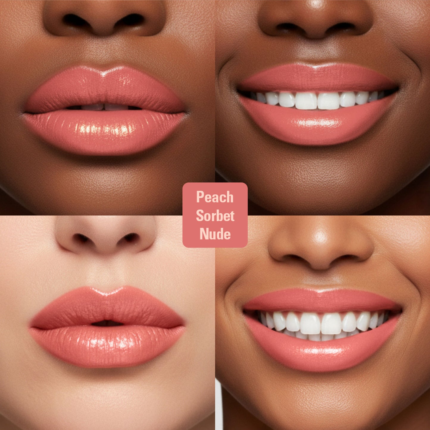 Makeup Revolution Pout Lip Gloss Stick - Peach Sorbet Nude