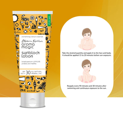 Aroma Magic Sunblock Lotion SPF++30 UVA/UVB