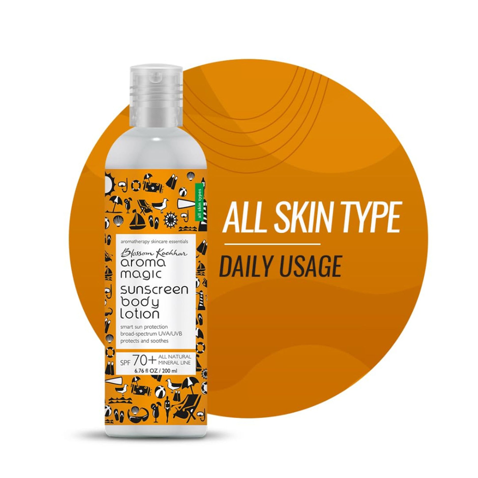 Aroma Magic Sunscreen SPF 70+ Face And Body Lotion
