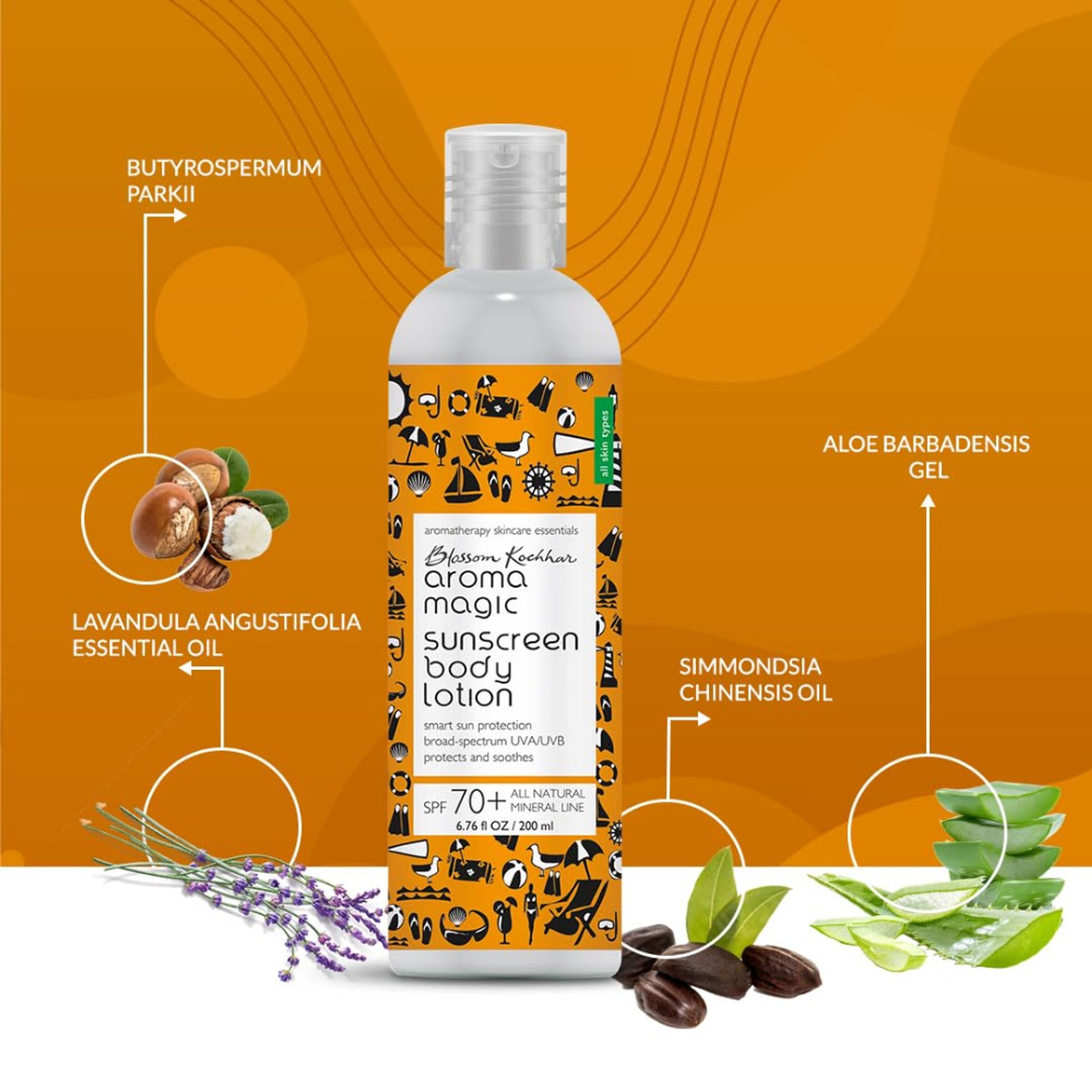 Aroma Magic Sunscreen SPF 70+ Face And Body Lotion