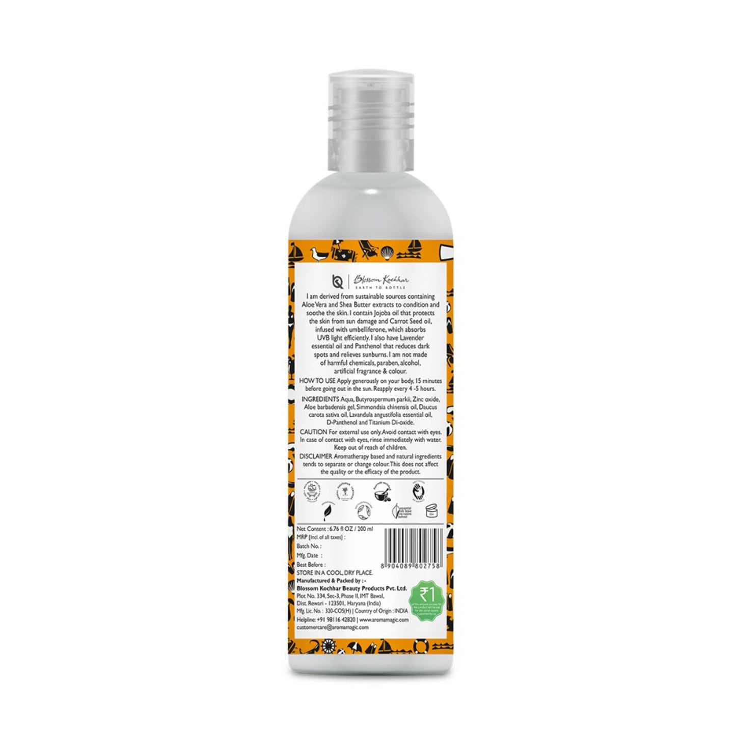 Aroma Magic Sunscreen SPF 70+ Face And Body Lotion