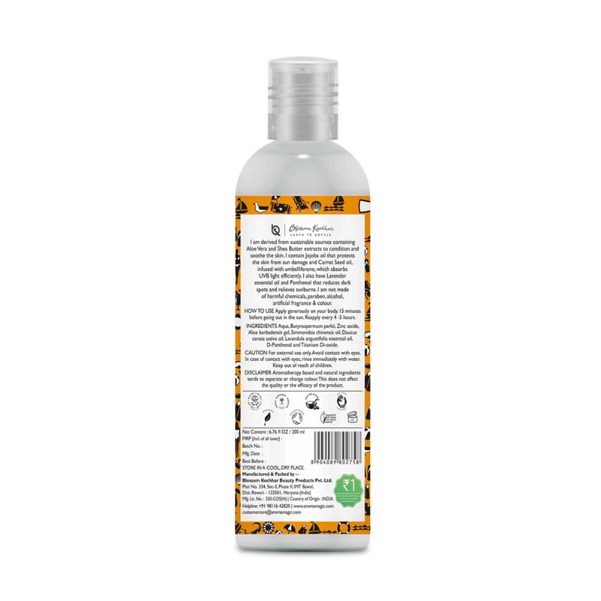 Aroma Magic Sunscreen SPF 70+ Face And Body Lotion