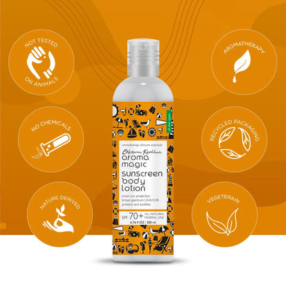 Aroma Magic Sunscreen SPF 70+ Face And Body Lotion